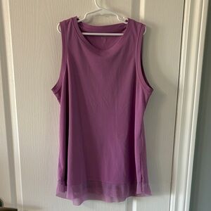 Apana Lavender Sleeveless Tank Top